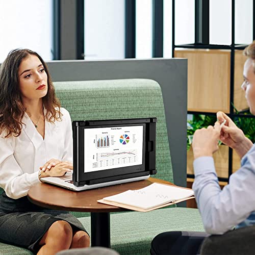 Westhod 12'' Laptop Screen Extender, Portable Monitor For Laptop Fhd Ips Dual Monitor Display, Hdmi/Usb-A/Type-C Plug-Play Dual-Screen For Windows, Chrome, Mac And Switch, Work With 13”-16” Laptops #TOP6