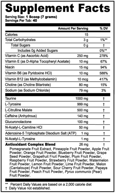 G Fuel Nightmare On Elm Street Energy Drink Powder, Pre Workout Caffeine Mix for Gaming, Sugar Free Focus Amino, Vitamin + Antioxidant, 9.9oz (, 40 Serving): Tart Fruit Punch