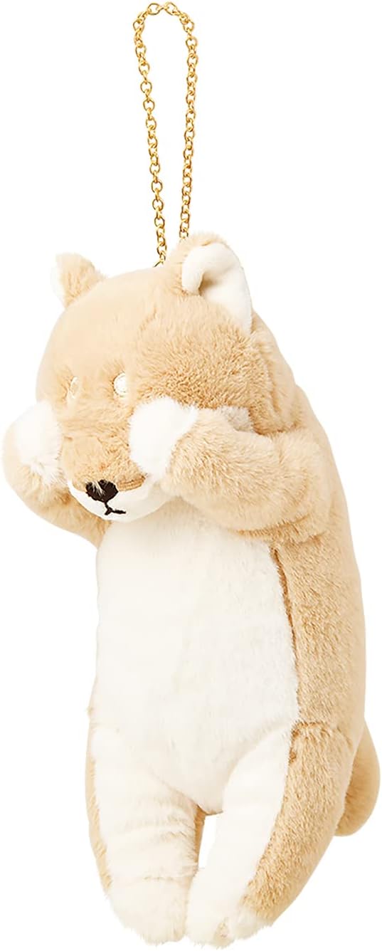 りぶはあと(Livheart) Kubinekko Mascot Pouch, W8xD7xH20cm, Sibaine