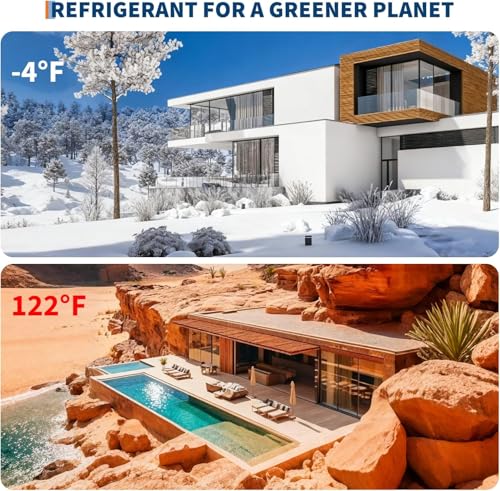 Image of 12,000 BTU Ductless Mini Split Air Conditioner with Heat Pump - 115V, 19 SEER2 High Efficiency, Cools & Heats Rooms Up to 750 Sq Ft, Includes Pre-Charged Condenser, Installation Kit and Remote Control