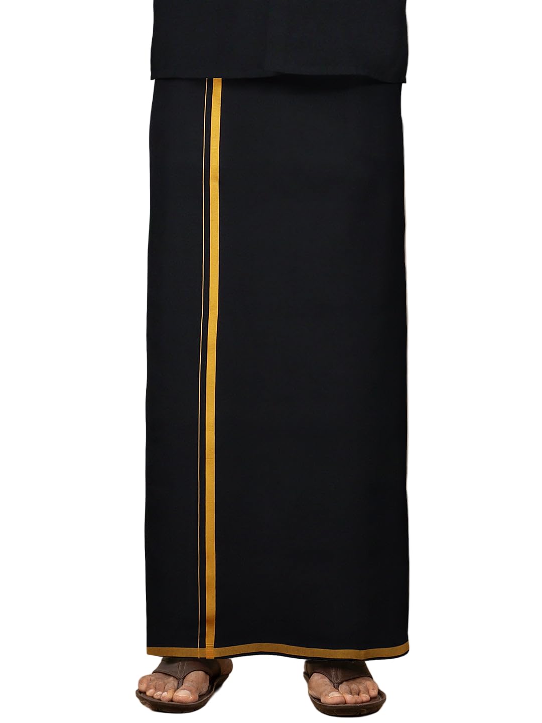 ramraj cotton 100% Cotton Single Layer Devotional Dhoti for Men | Sabarimala Ayyappa Vratham Collection | Kerala Devotional Dhoti | Iyyapan Sami lungi-picture-26