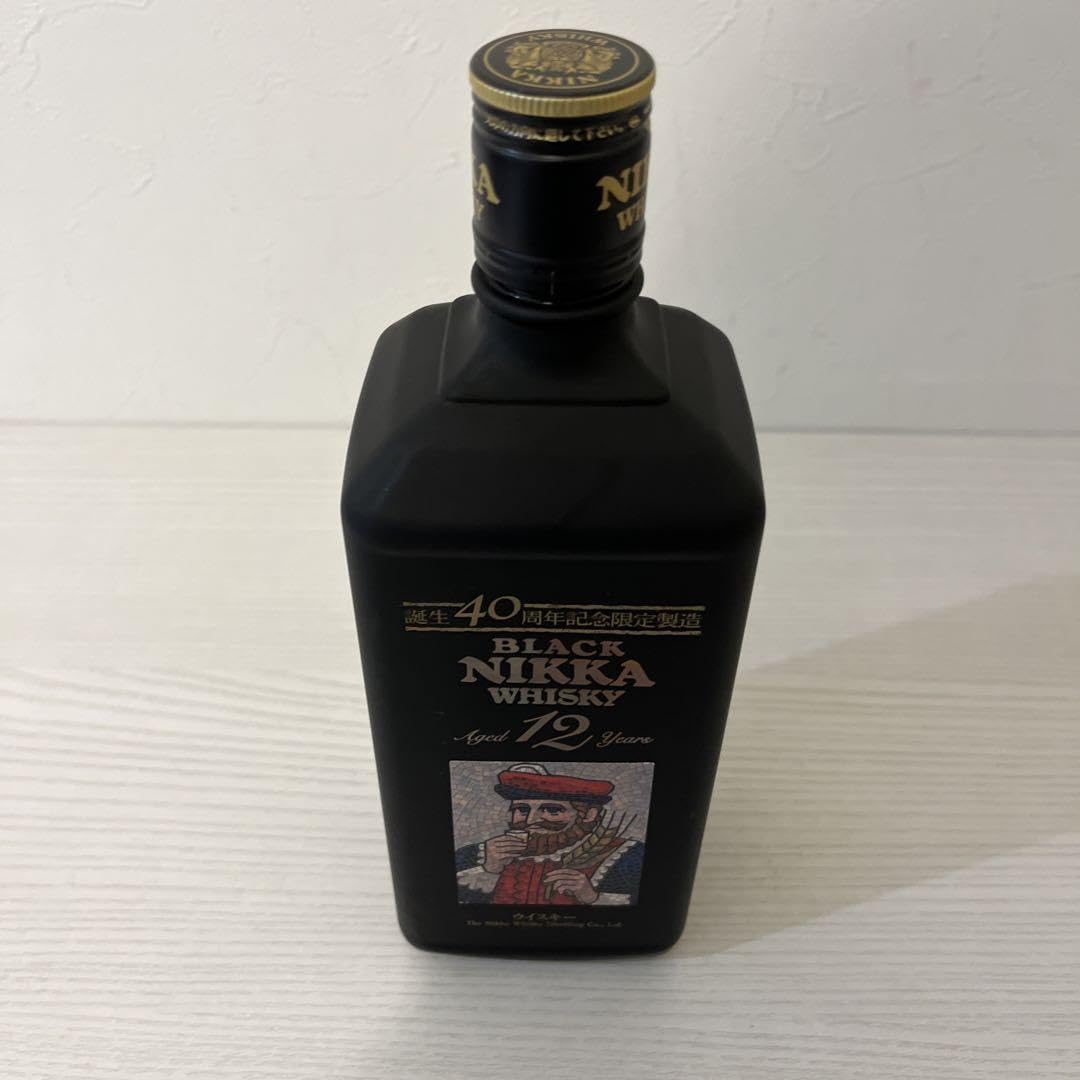 Amazon.co.jp: ブラックニッカ12年誕生40周年記念品終売品 NIKKA 