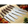 Yoshihiro-VG10-16-Layer-Hammered-Damascus-Stainless-Steel-Chef-Knife-6pc-Set-Made-in-Japan Yoshihiro VG10 16 Layer Hammered Damascus Stainless Steel Chef Knife 6pc Set - Made in Japan