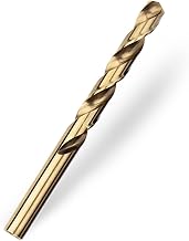 Meccion HSS-Co 1pc 12.5mm Foret Hélicoïdal Professional Forets à Métaux en Acier Inoxydable, Standard DIN 338