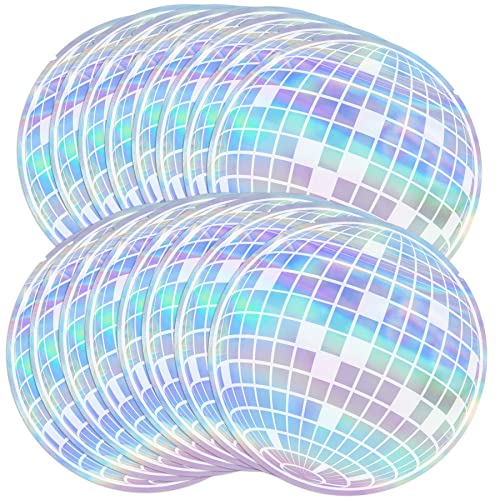 KARAQY Disco Ball Hangover Kit Bags, Last Disco Recovery Bags for Bachelorette Party Wedding Bridal Shower Engagement Party Favors Supplies Decorations