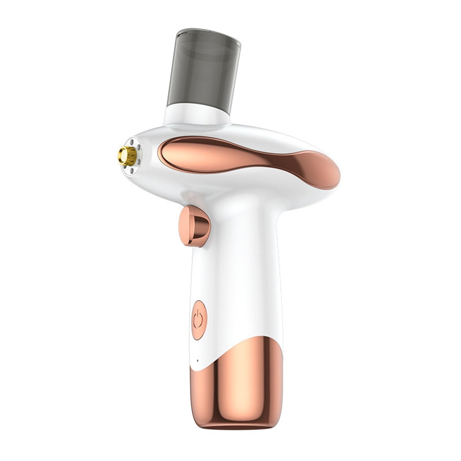 Aérographe avec compresseur et nano brumisateur blanc pour soin visage et ongles