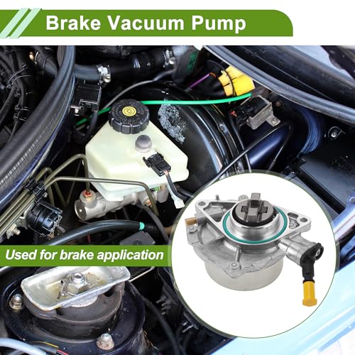 TUCKBOLD Brake Vacuum Pump No.456578 Engine Vacuum Pump for Peugeot 207 2008-2013 Aluminum Alloy Silver Tone 1 Pc by TUCKBOLD - Image 2