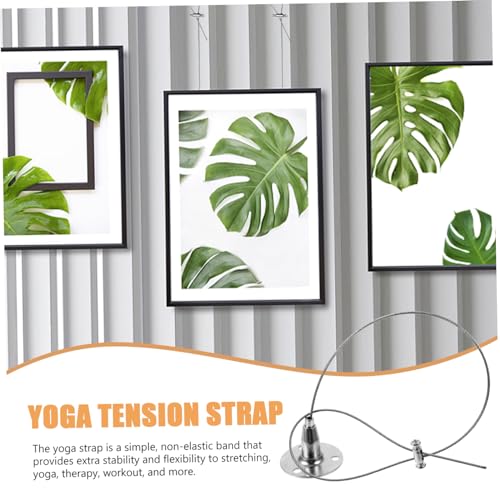 Image of 5pcs Wire Rope Hook Hanger for Secure Hanging of Curtains and Signs Design - Easy Wall Ceiling Installation