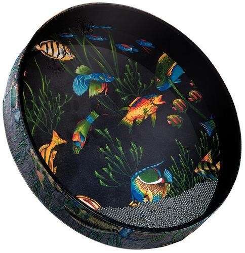 Remo Ocean Drum - Fish Graphic, 12"