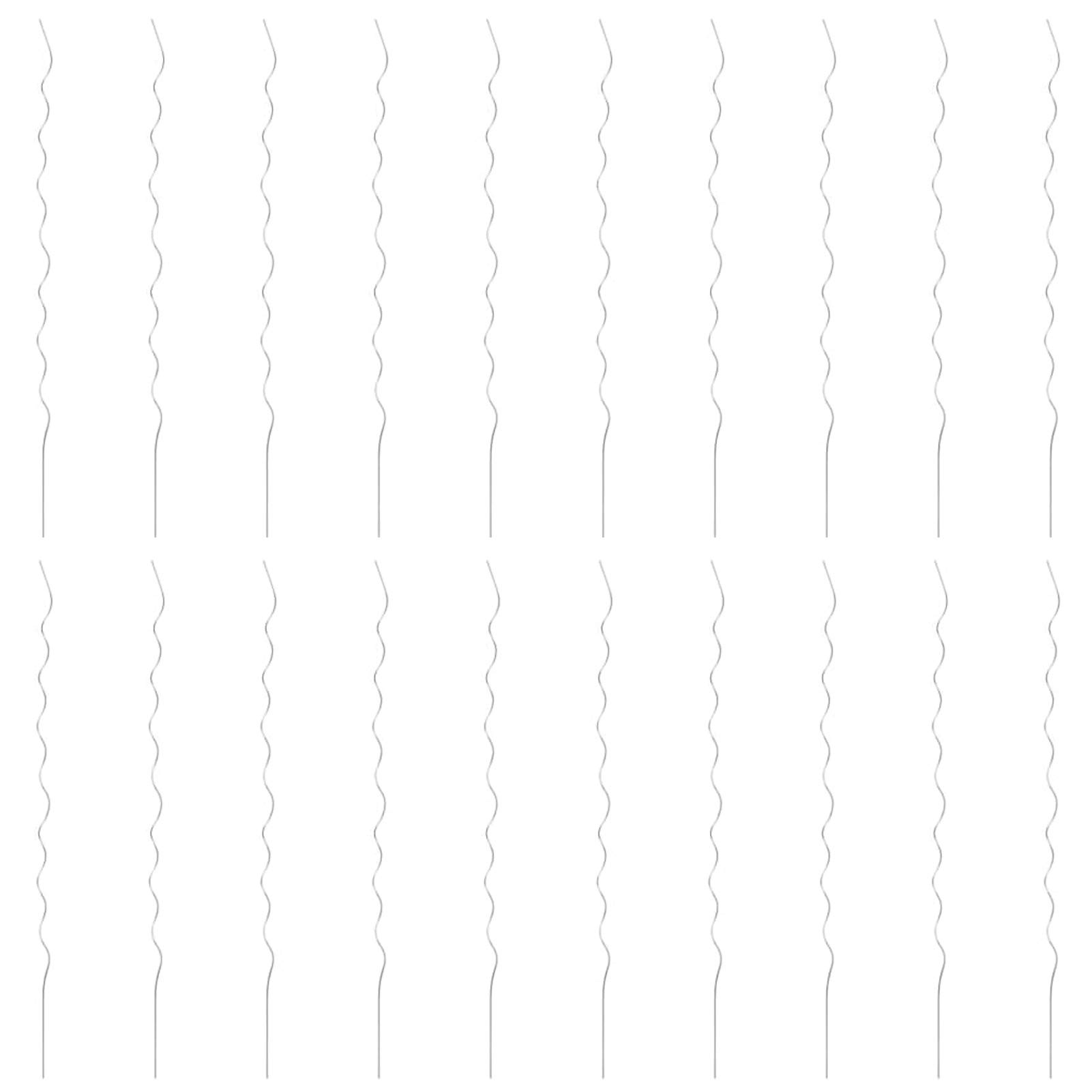 Soporte para Planta Espiral 20 Unidades 170cm Acero galvanizado, Tutores para Tomates, Soporte para Tomate, Tutores para Plantas, Tutor Orquidea, Tutor Plantas Trepadoras