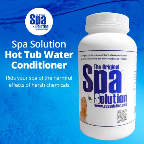 Spa Solution Original All in-One, All Natural, Enzyme Based, Non Toxic, Non Allergenic, Environmentally Friendly, Hot Tub Water Conditioner 16oz - Image 3