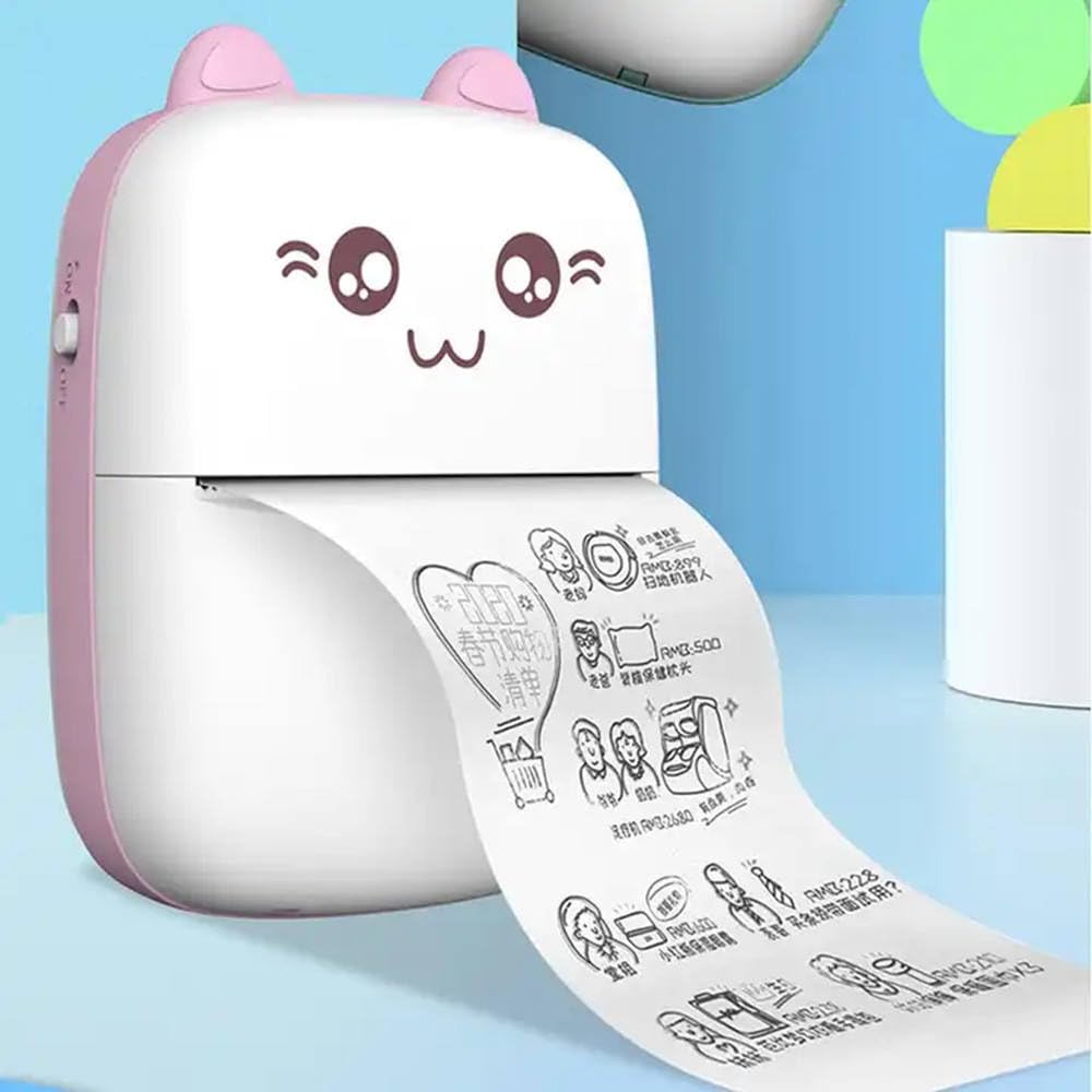 See full amazon price history chart for AUSHA Portable Mini Thermal Printer - Wireless Inkless Bluetooth Pocket Printer for Photos, Notes, Lists, Memos, QR Codes, Receipt, Tags, Barcode Labels Compatible with iOS, Android AUSHA Portable Mini Thermal Printer - Wireless Inkless Bluetooth Pocket Printer for Photos, Notes, Lists, Memos, QR Codes, Receipt, Tags, Barcode Labels Compatible with iOS, Android (B0D224QX11) Amazon Price History, Amazon Price Tracker