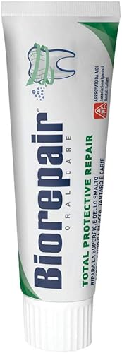 Miniatura 3 de Biorepair Pasta de dientes "Total Protective Repair" con microRepair * Tubo de 2.5 onzas líquidas (75ml) * Importación italiana
