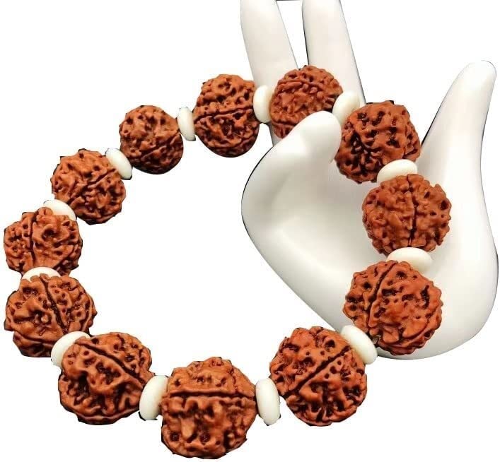 Perles de prière bouddhiste en bois véritable pour collier de méditation