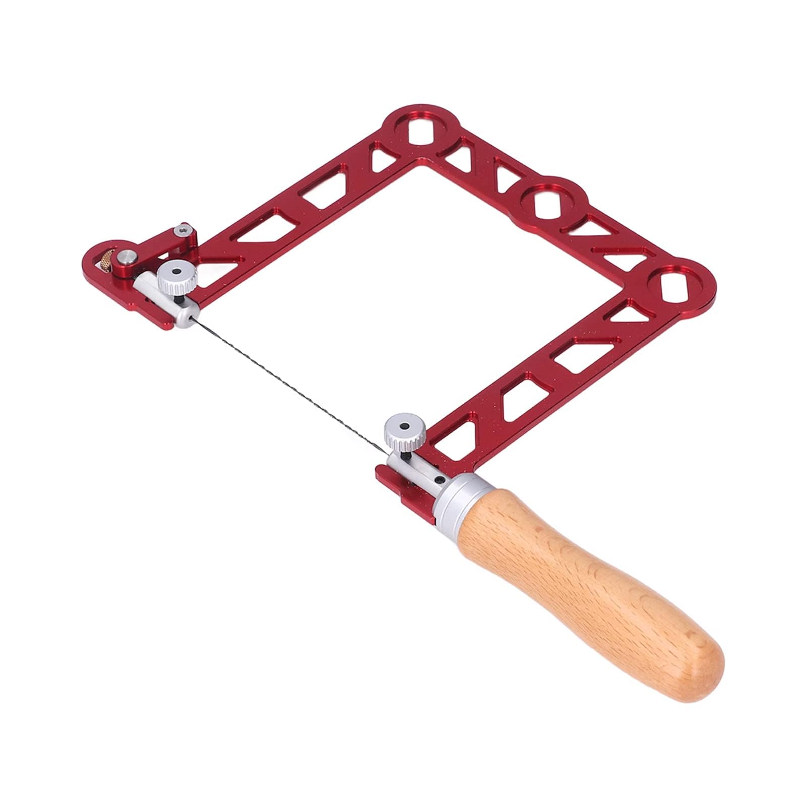 Scie à Chantourner Manuelle Garosa 5 Pouces Polyvalente pour Bricolage Précis avec Lame Renforcée pour Bois Plastique Caoutchouc Métal Mou Artisanat DIY