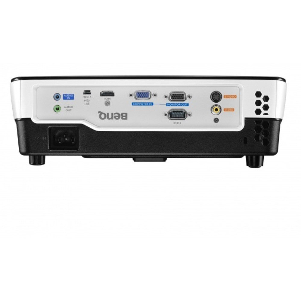 BenQ TH682ST Proiettore Ottica Corta, FHD, Luminosità 3000 Ansi Lumen, Contrasto 10.000:1, HDMI 1.4a, Bianco/Nero [Vecchio Modello]