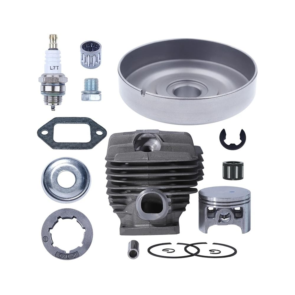 Kit de pistón de cilindro de 54 mm con piñón de tambor de embrague for motosierra MS460 046 11280201221