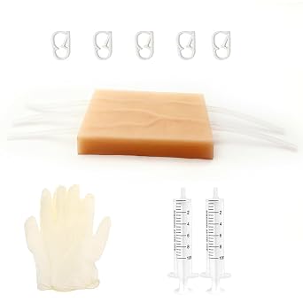 IV Injection Training pad,Venipuncture IV Injection Practice pad,Injection Pad-Phlebotomy Practice Pad-Blood Draw Practice Board-Suture Practice Kit-Blood Return,Phlebotomy School,Phlebotomist