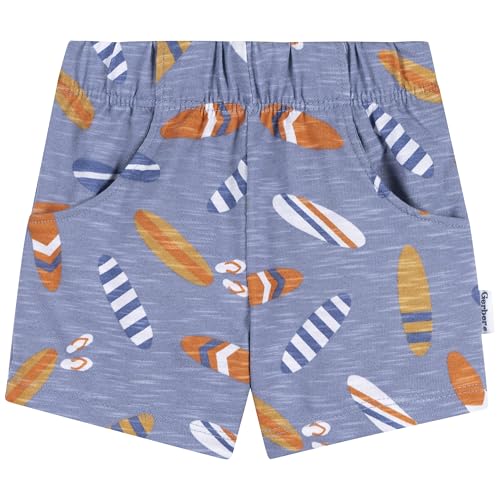 Image of Gerber Baby Boys' Toddler T-shirt and Short Set