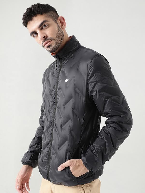 Image of Wildcraft Men's Standard Length Polyester Down Jacket