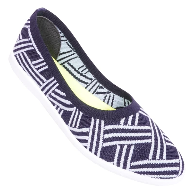 Women’s Slip-On Walking Shoes | Lightweight Knit Sneakers with Memory Foam | Comfortable Casual, Gym Shoes for Ladies