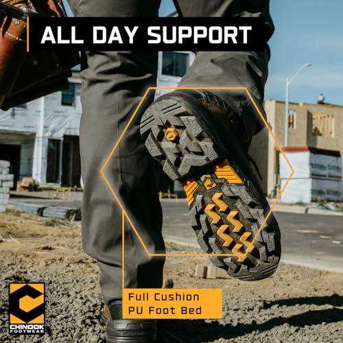 Footwear Pallet Jack Composite Toe 6" Industrial & Construction Waterproof Work Boots2