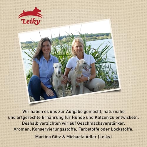 Leiky Ziegenvollmilchpulver, 250 g – Ergänzungsfutter für Hunde & Katzen ab 8. Woche