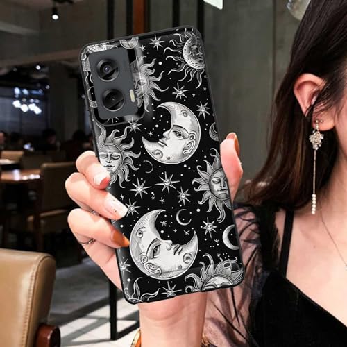 smauncucn for Moto G Stylus 5G 2024 Case,Soft TPU Slim Fashion Anti-Fingerprint Non-Slip Protective Phone Case Cover for Motorola Moto G Stylus 5G 2024 6.5 inch,Vintage Sun Moon Stars - image 6