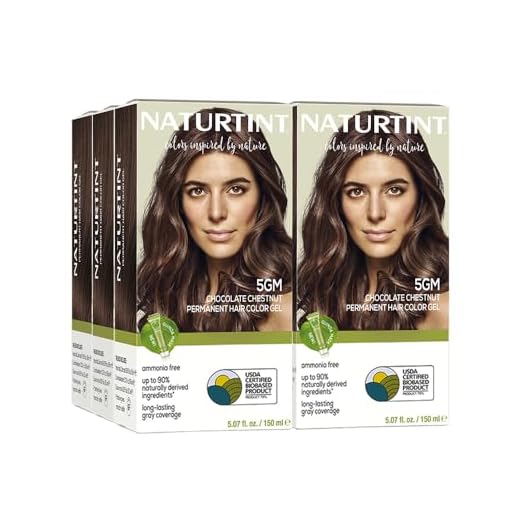 Naturtint Permanent Hair Color 5GM Chocolate Chestnut (Pack of 6), Ammonia Free, Vegan, Cruelty Free, up to 100% Gray Coverage, Long Lasting Results