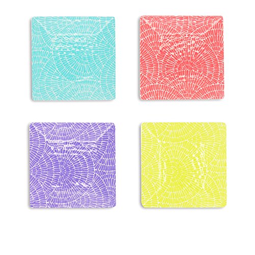 ZBGOROW Melamine Appetizer Plates For Dessert, Snack, Salad and Finger Food | 6