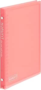 Maruman Loose Leaf Binder Set - A5 Culfit 20-Hole Notebook Binders, Blue (4-Pack)