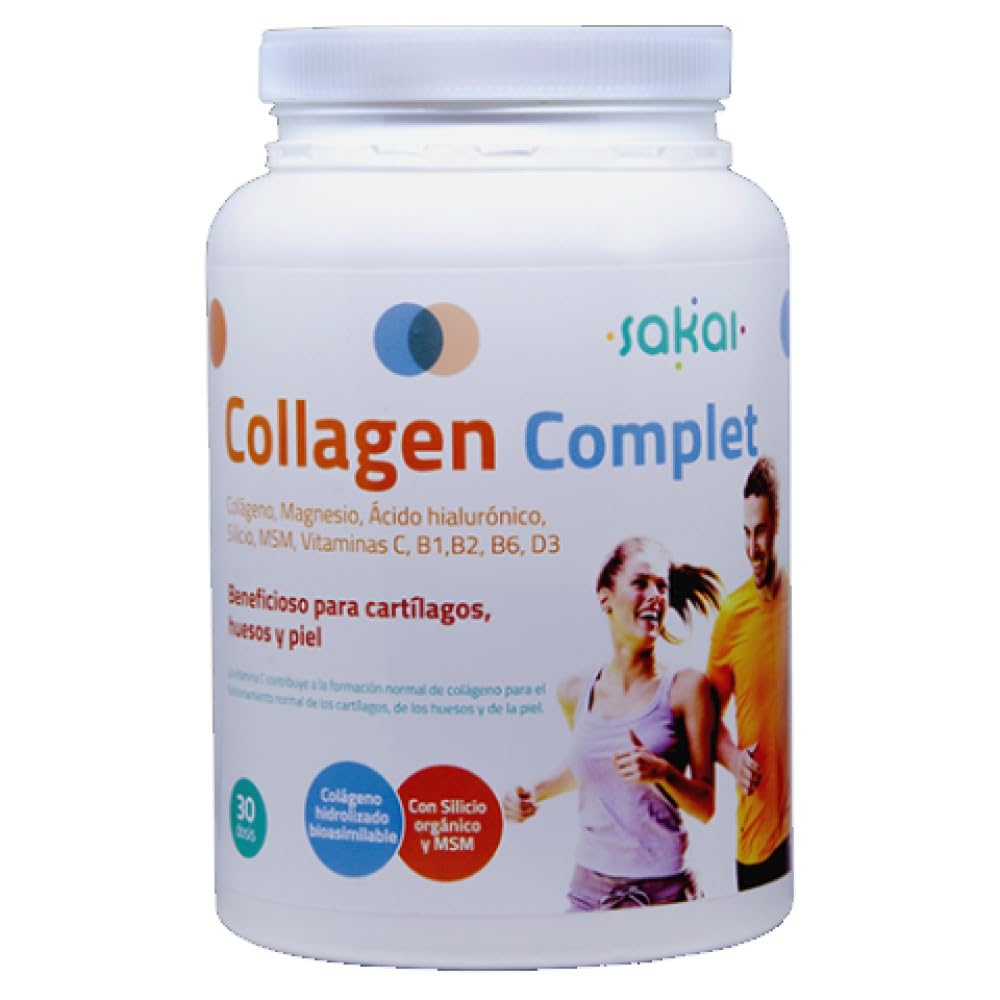 SAKAI COLLAGEN COMPLET 330gr. – se prend chaque jour conformément aux indications, préparation en comprimés pour une prise régulière, poids 330 g et facilite la prise en charge de votre bien-être au q