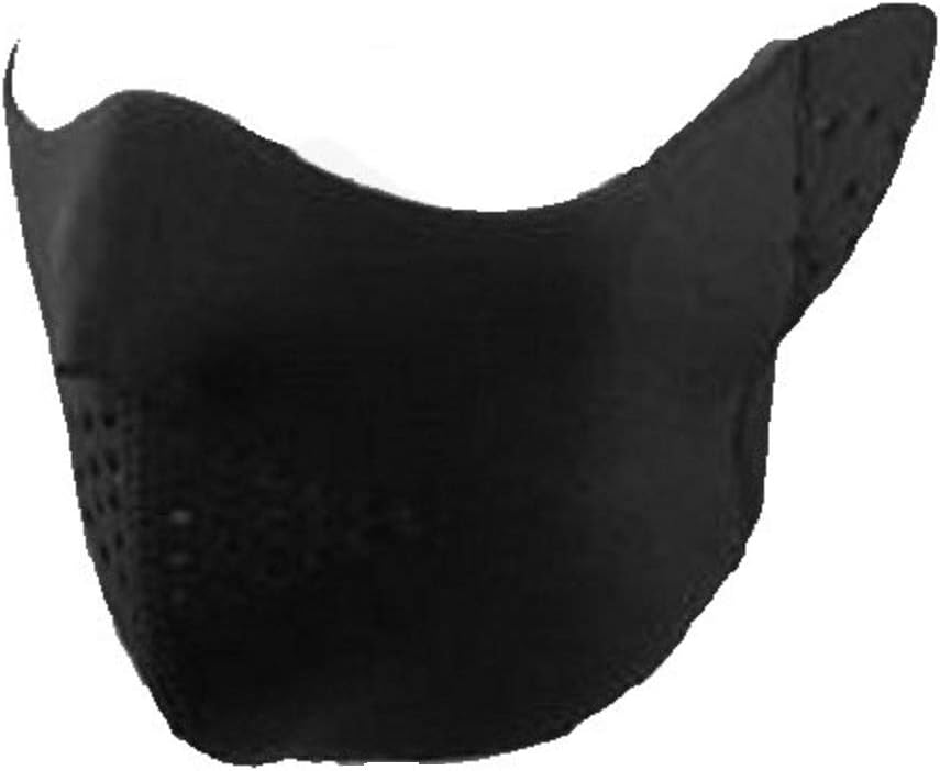 Neoprene Half Cover Black Face Ski Mask Wind Resistant Winter Snow Balaclava