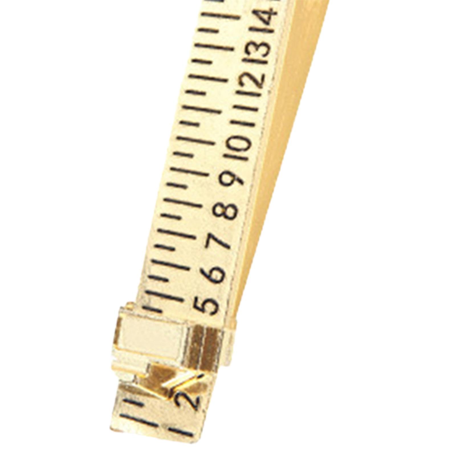 Lyla Wedge Shaped Vernier Wedge Feeler Gap Measure Metric Flatness Measuring Tool 0.5mm| Automotive Tools & Supplies | Hand Tools