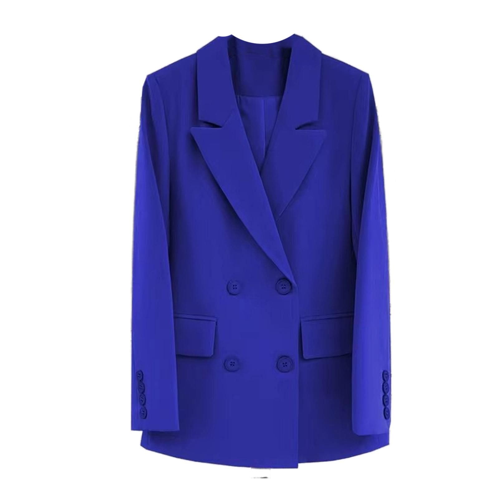 GUOYUXIAO Giacca Morbida Primavera Autunno, Outerwear Casual per Quotidiano Professionale