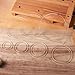 HERMIT TOOLS Pack of 7 Big Circle Inlay Template |Router and Decorative Templates for Woodworking -2