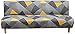 uyeoco Fodera per futon Copridivano Clic Clac Senza Braccioli 3 2 Posti Elasticizzato Fodera per Divano Letto Senza braccioli Copridivano clic clac Pieghevole (Color : D, Size : S (120-150cm))