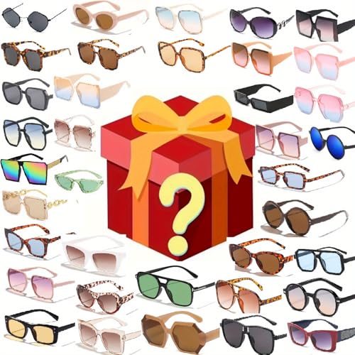 Image of 100-Pack Mystery Sunglasses - Assorted Styles & Colors | Wholesale Bulk Lot (100% New Premium Quality)