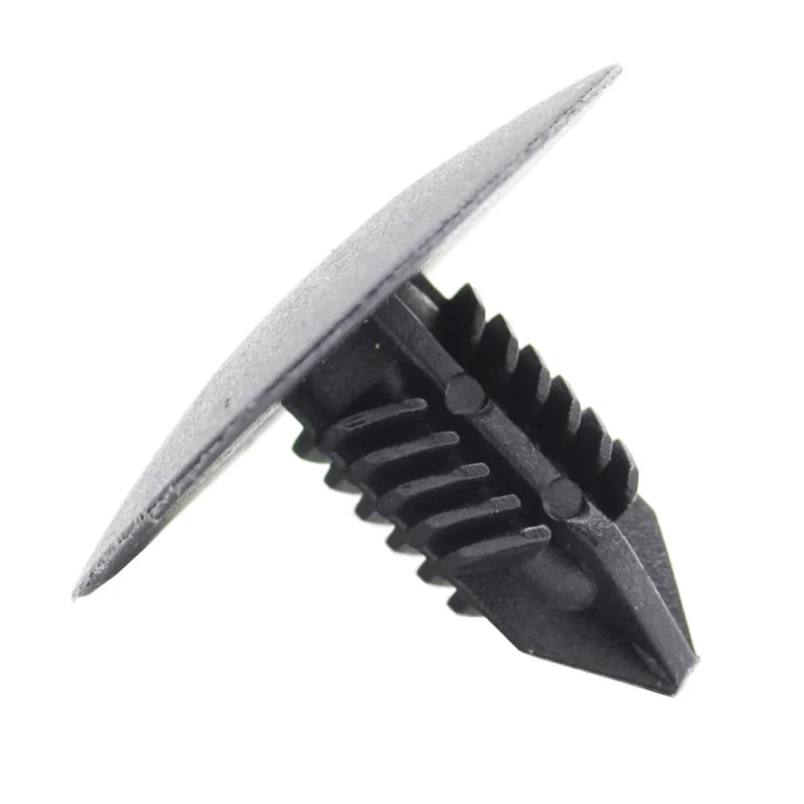 KXFVYNE 50Pcs 10mm Plastic Rivets Fasteners Door Bumper Cover Push Pin Clips
