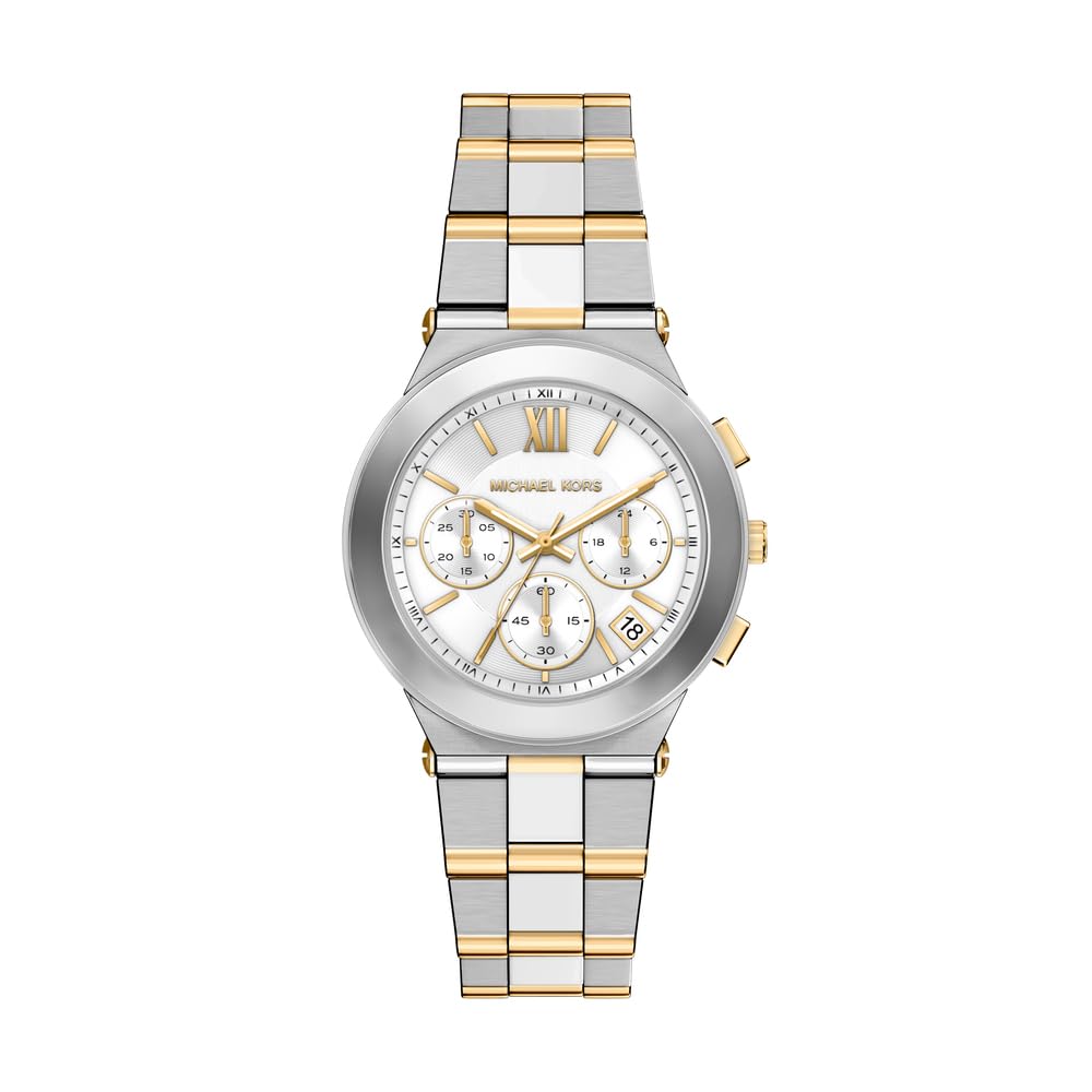 Michael Kors Billie Women's 37MM Two Tone Stainless Steel Watch, MK7605