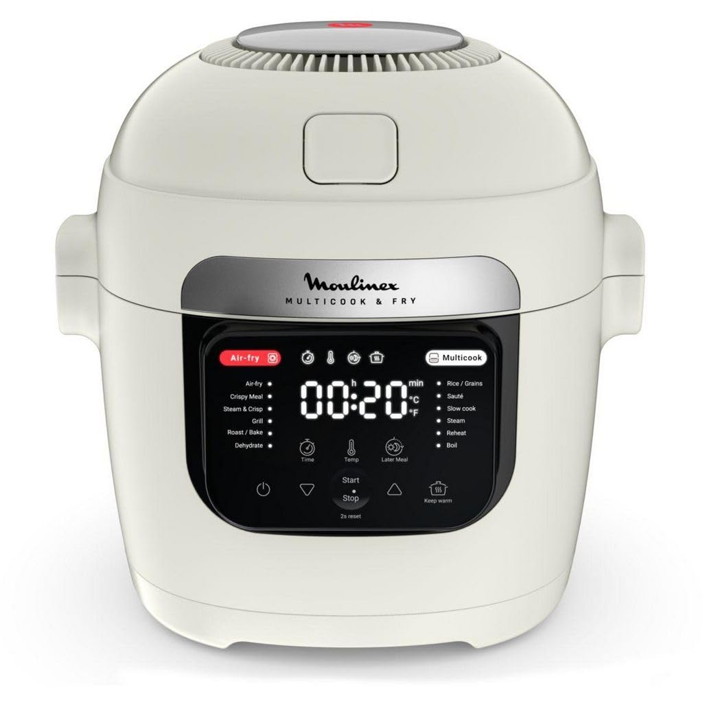 Mijoteur Moulinex Multicook & Fry MZ7311 1200 W Blanc