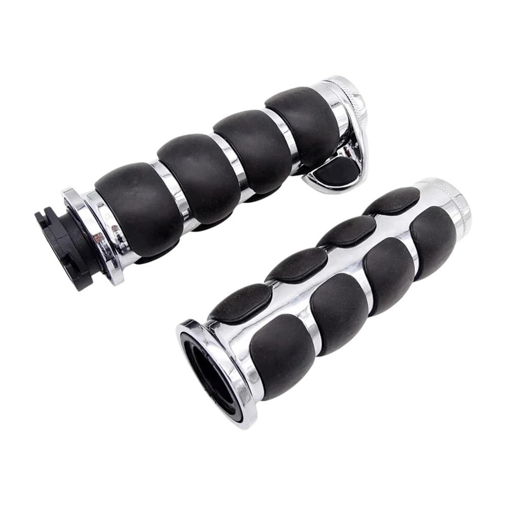 Maniglia Manopole Manubrio Manopole In Gomma Di Alluminio Per Manubrio Universale Da 25 Mm Per Moto 2 Pezzi Per Softail Touring Street Glide