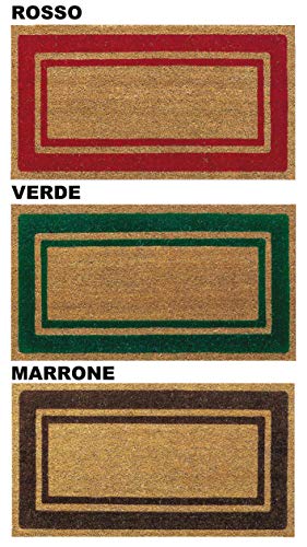 CASA TESSILE Zerbino in Cocco Super cm 40X80