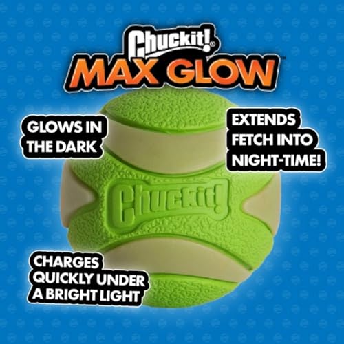 Chuckit Max Leuchtbälle, klein