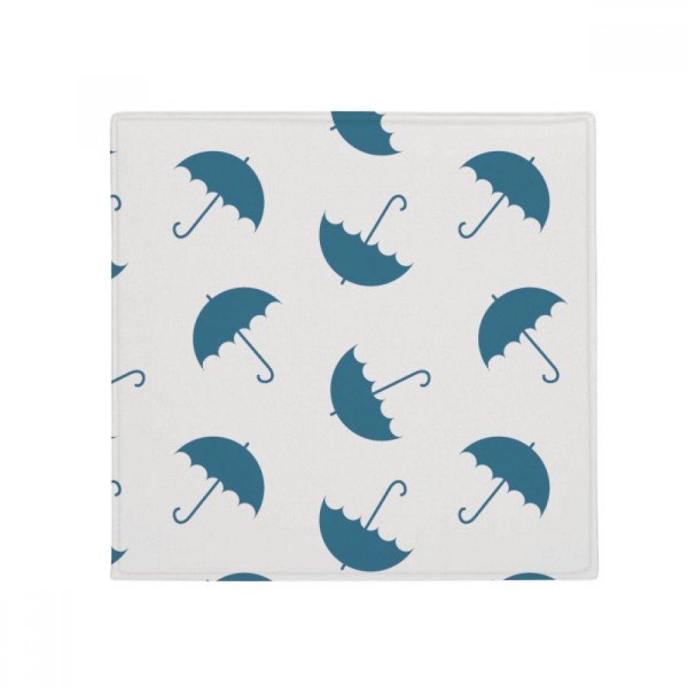 Tapis bleu anti-slip mat motif meteo nuage pour sol maison cuisine 80x80cm