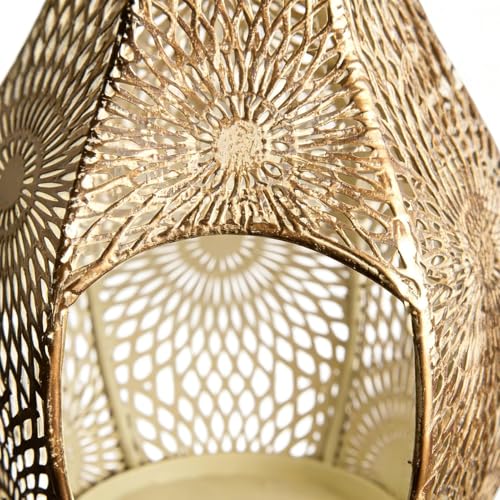 Bougeoir décoratif design ajouré à offrir pour Noël et fêtes - 8