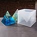 sanguiner Pyramide Silikonform Groß, 15 cm DIY Ornament Epoxy Farbe Feine Form Gips Handwerk Dekoration Form(Inventar ist 0, Danke für Ihr Verständnis)