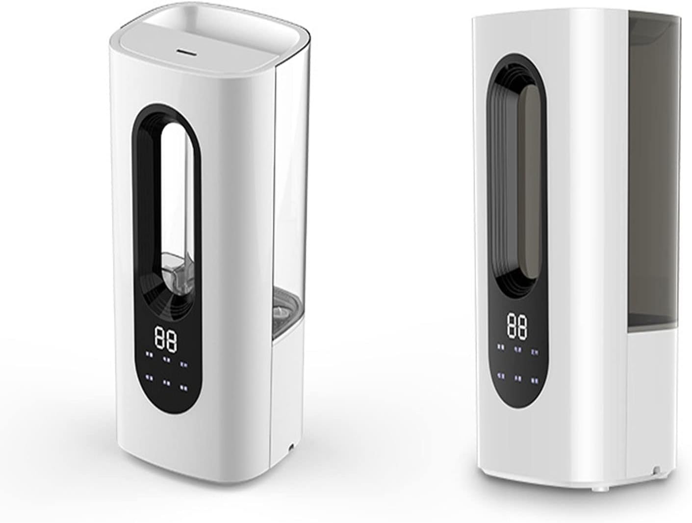 Humidifier 3.5L Top Water Humidifier Transparent Humidifier Home Silent Bedroom Office 15 Hours Continuous Heating