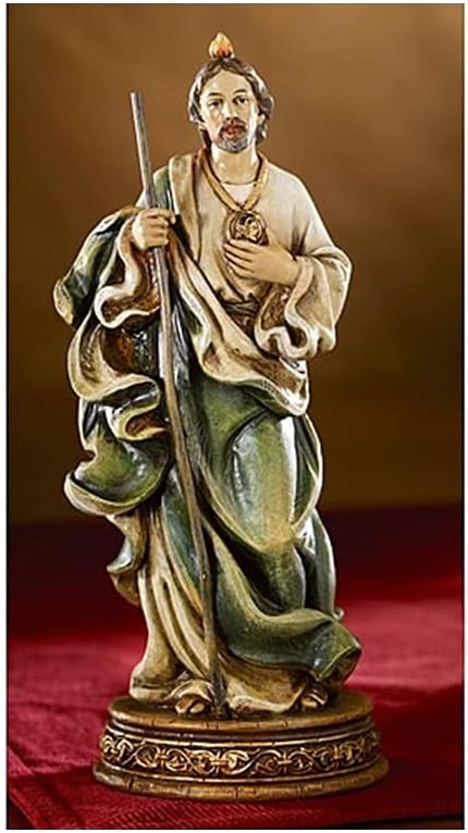 Figurine Bellavista Old World Masters Collection Resin Statue, 6.25-Inch, Saint Jude