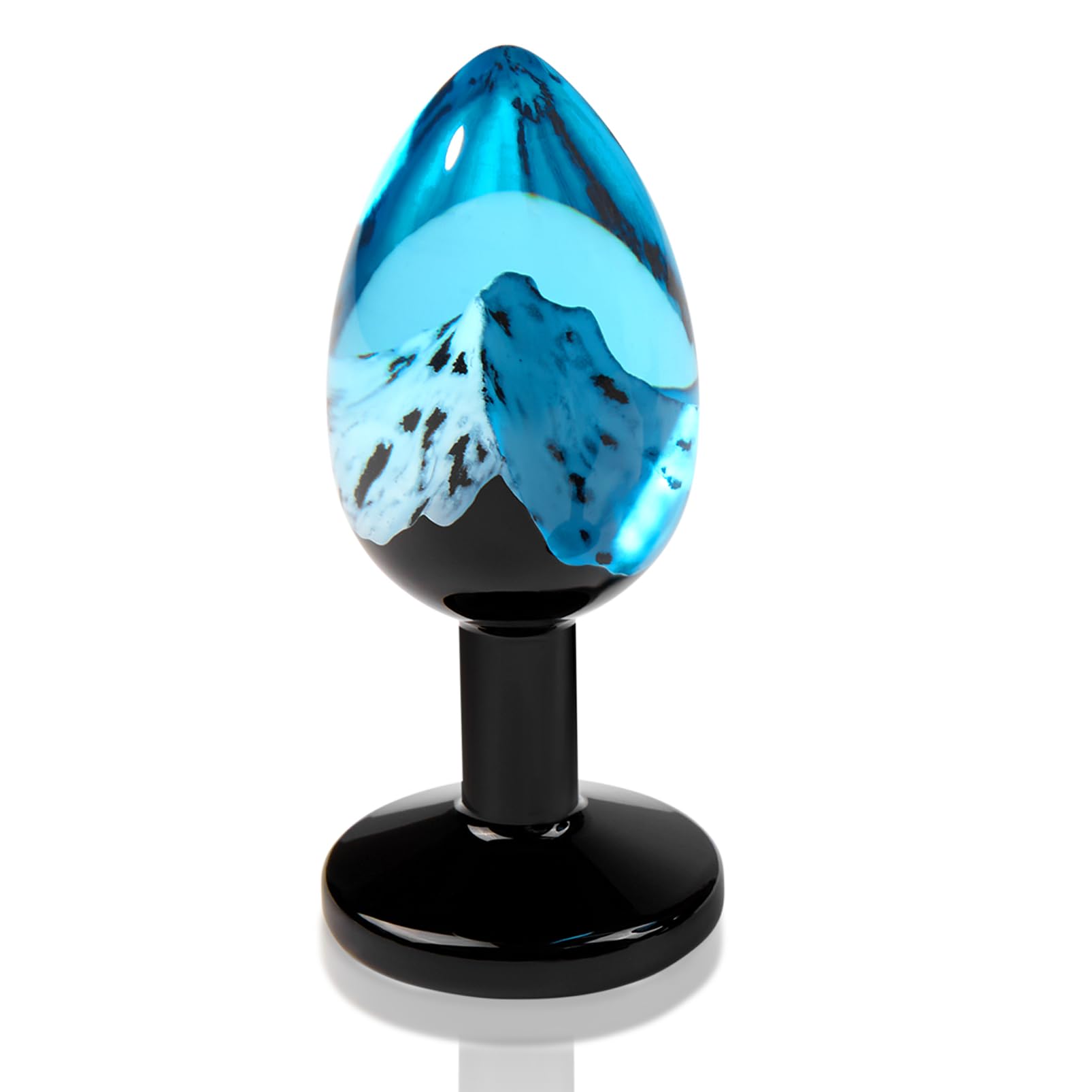 Anal Plug Adult Sex Toys - UTIMI Snowy Mountain Resin Butt Plugs for Anal Trainer Buttplug Anal Training